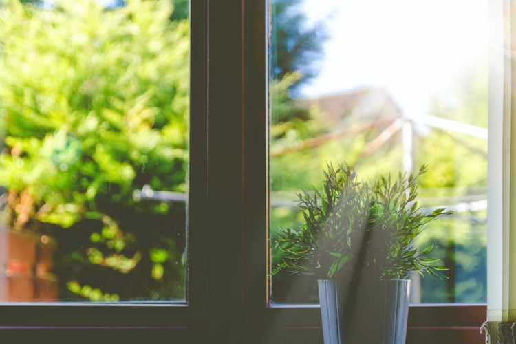 Maybe you can declutter a bookcase or add a picture of a loved one. 