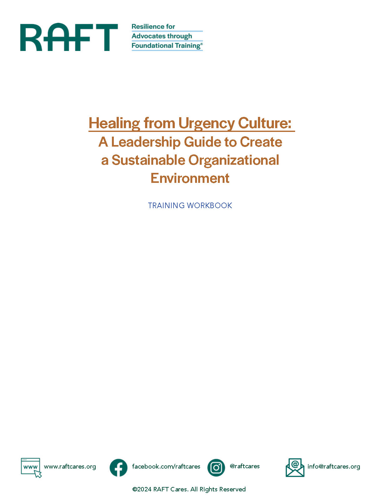 Healing from Urgency Culture