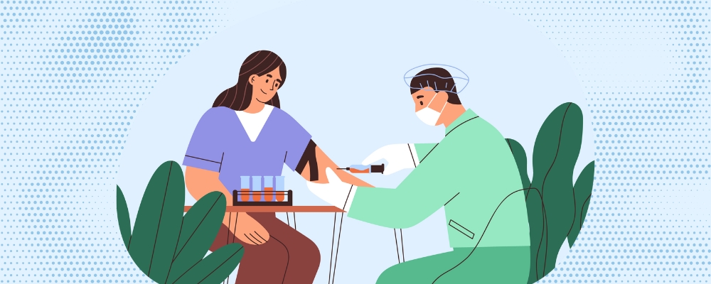 self-care by going to the doctor