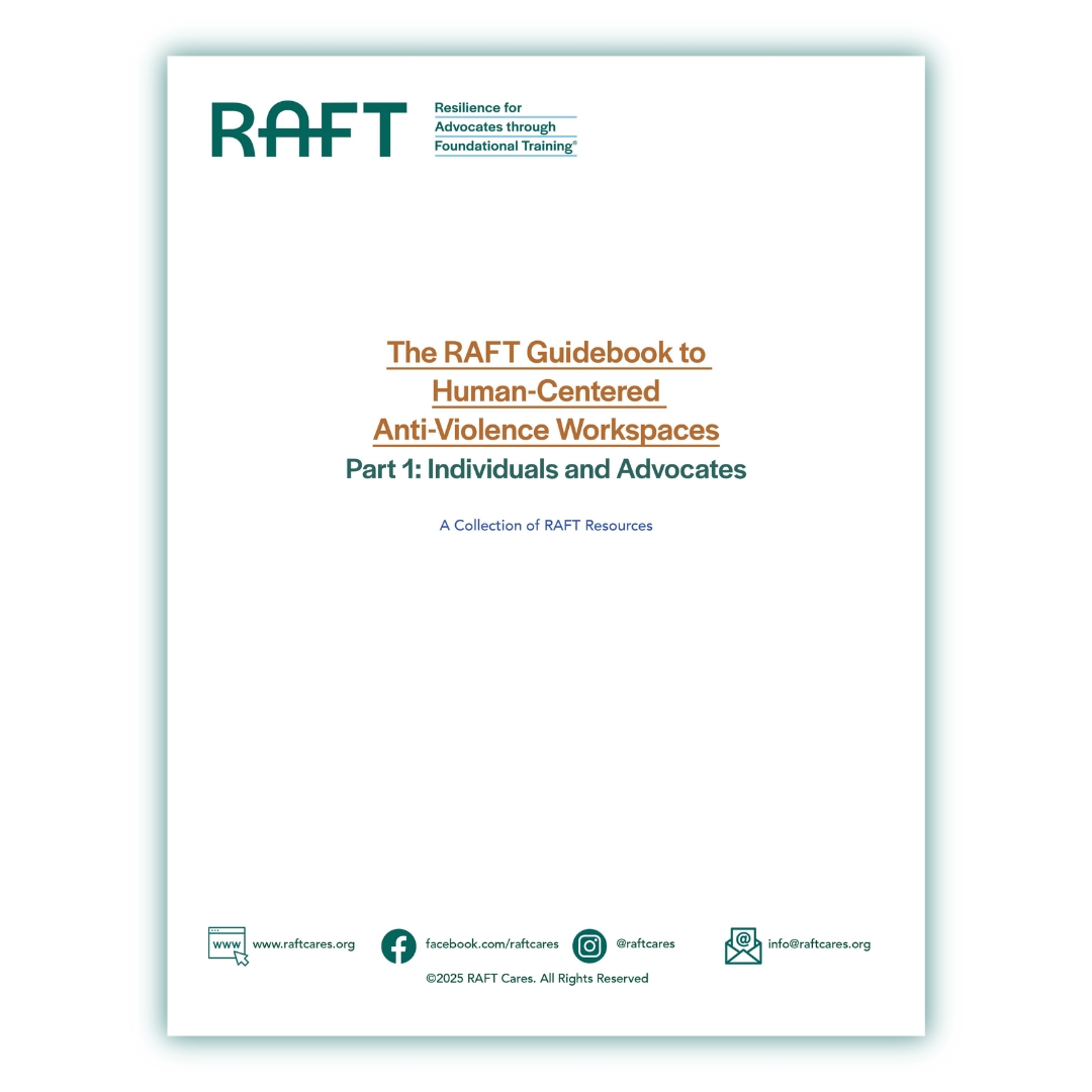 Receive Your Copy Of The Raft Guidebook Raft Cares