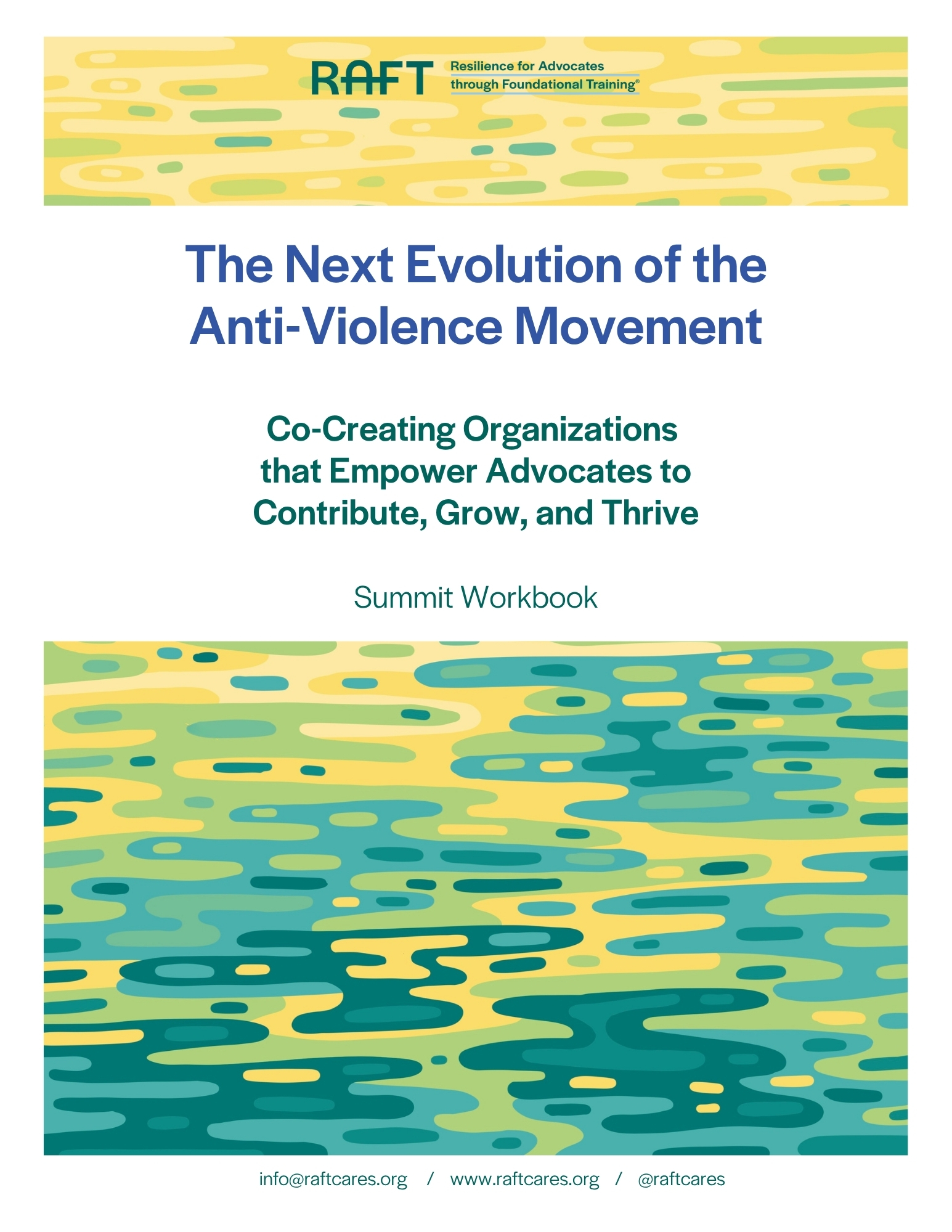 The Next Evolution of the Anti-Violence Movement Workbook