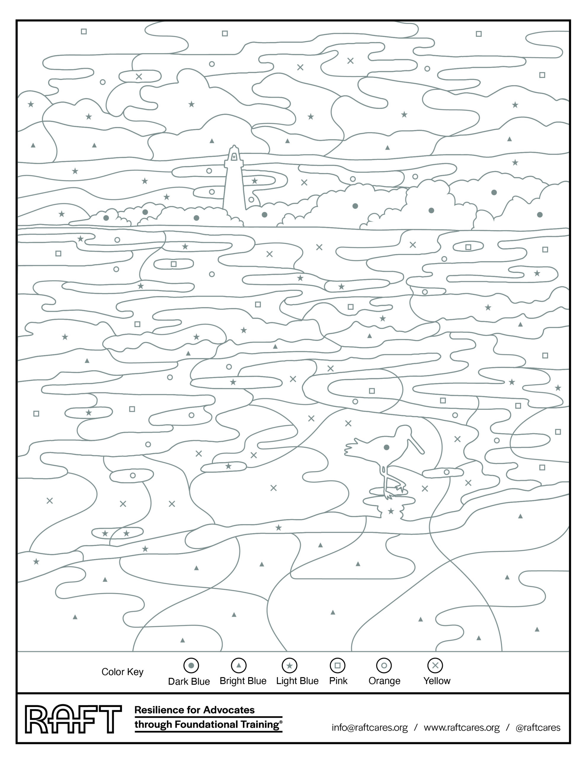Color by Number Activity Page